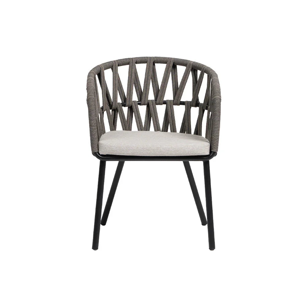Hamptons Cushioned Dining Arm Chair 1