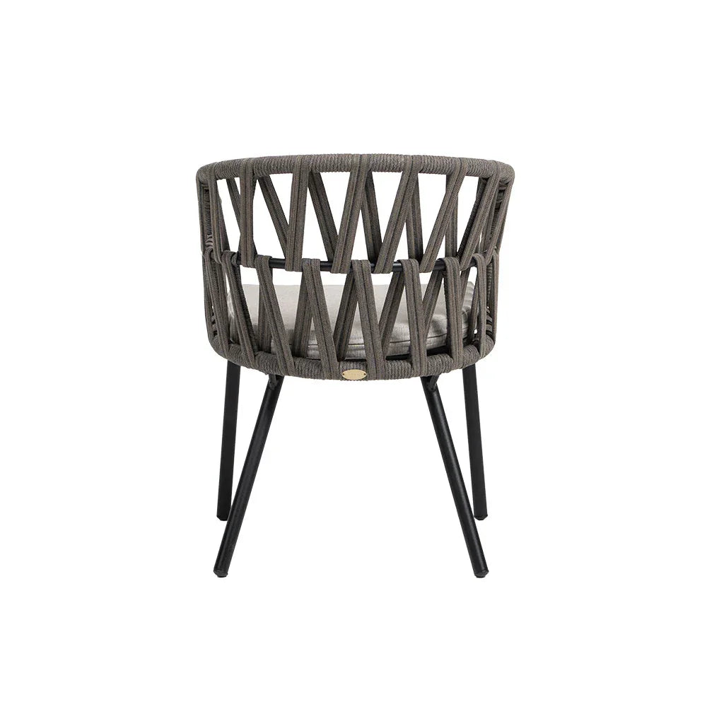 Hamptons Cushioned Dining Arm Chair 3