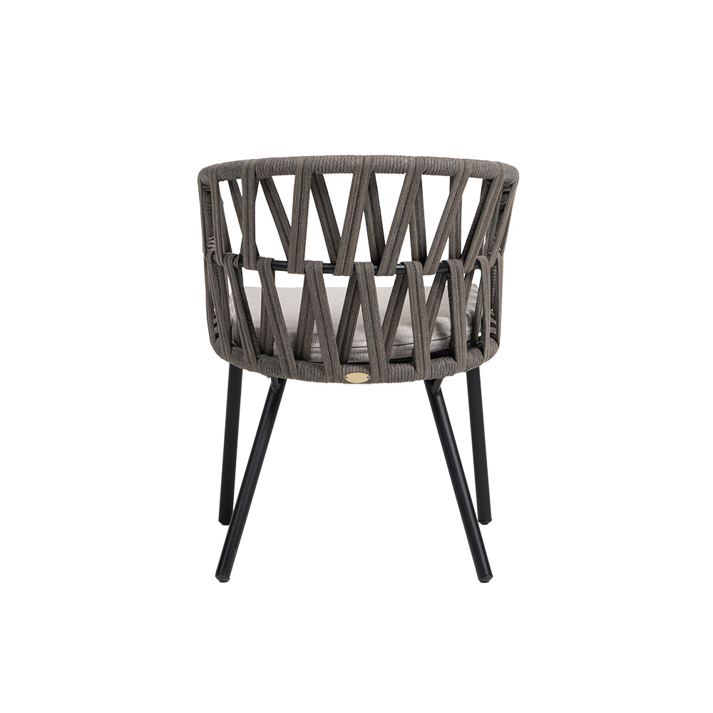 Hamptons Cushioned Dining Arm Chair 3