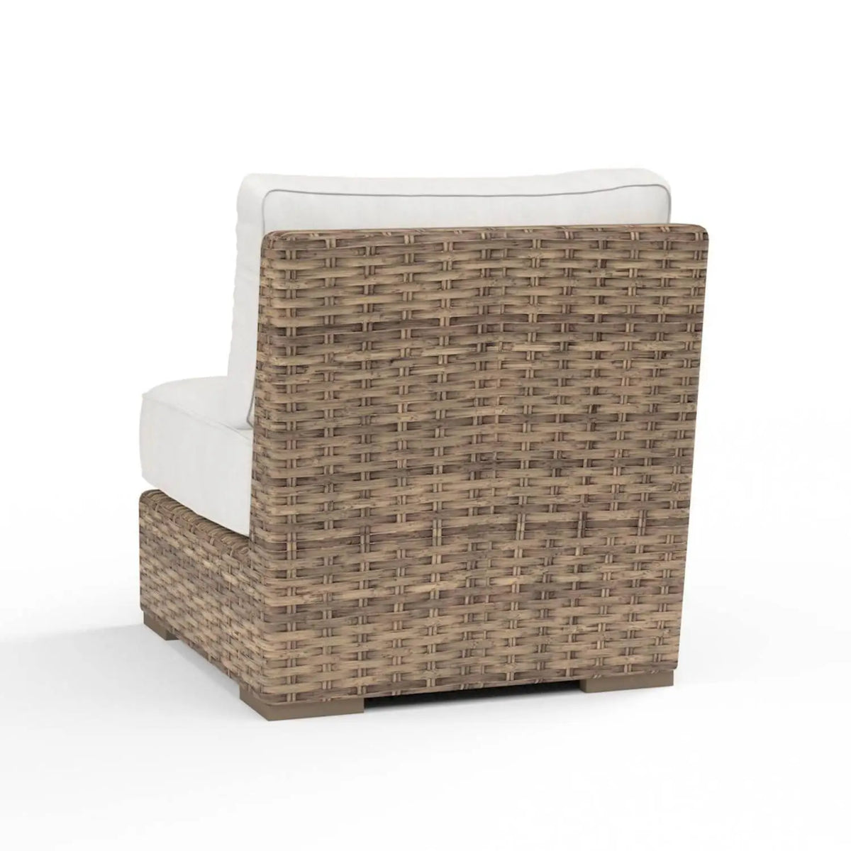 Havana Wicker Armless Club Chair SW1701-AC by Sunset West 3