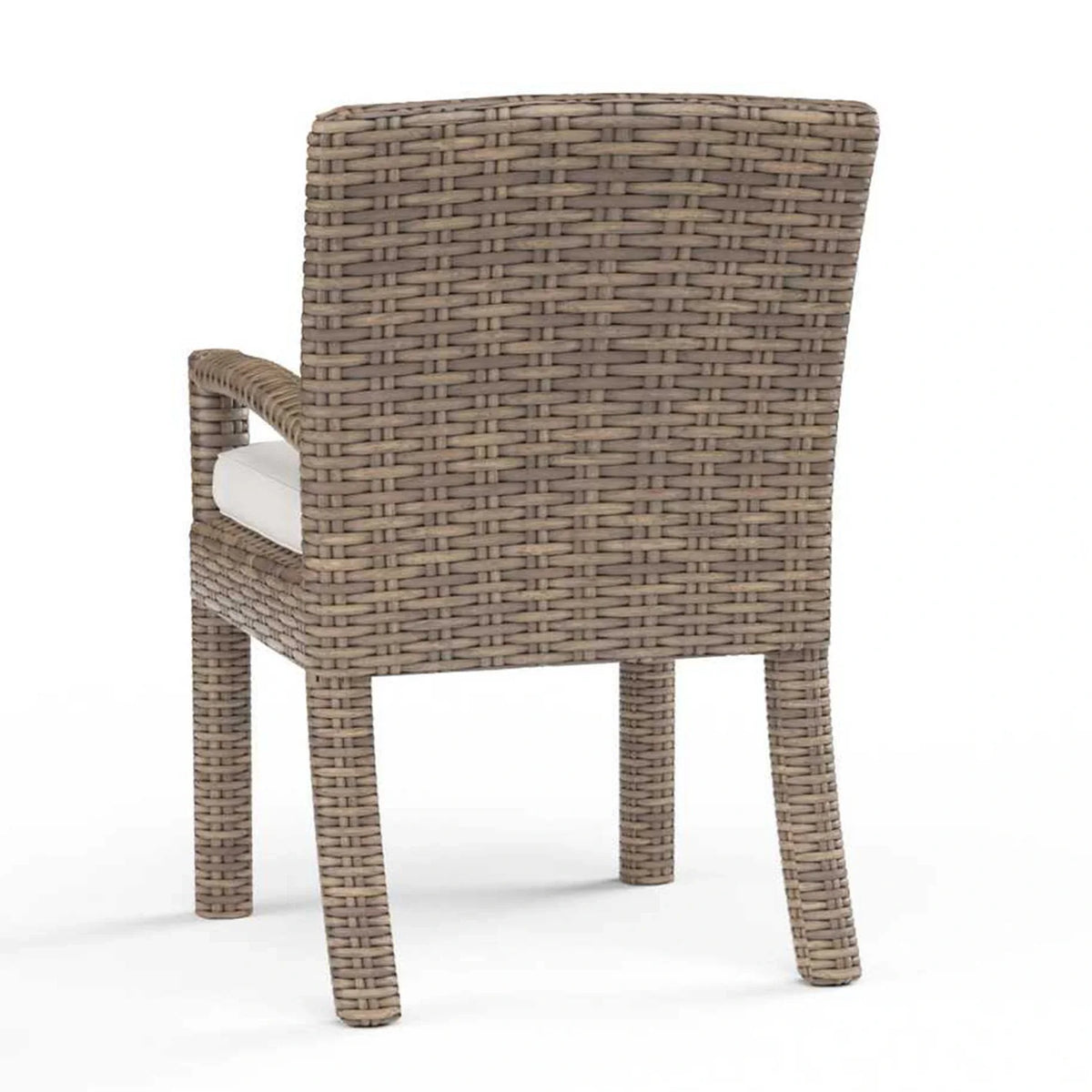 Havana Wicker Cushioned Dining Arm Chair SW1701-1 by Sunset West 2