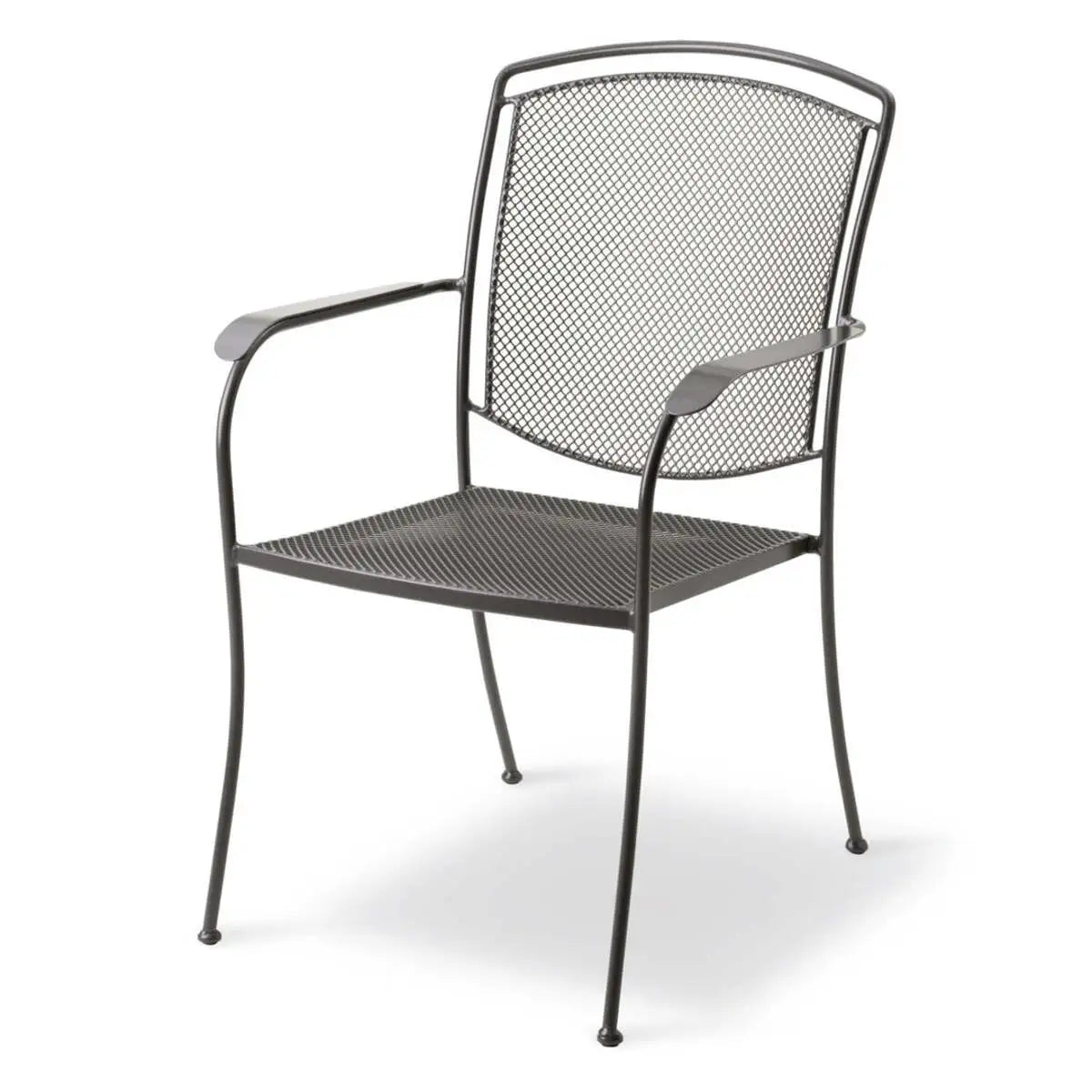 Henley 7-Piece Wrought Iron Mesh Dining Set