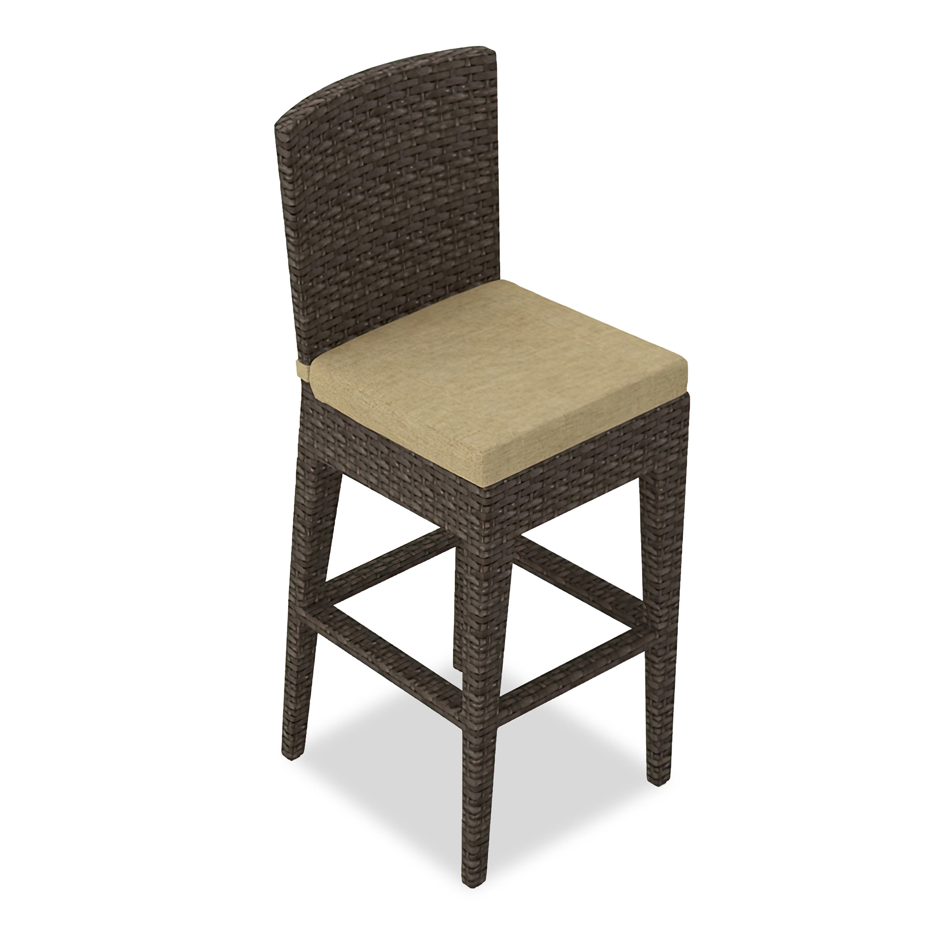 Arden Bar Chair - Canvas Charcoal