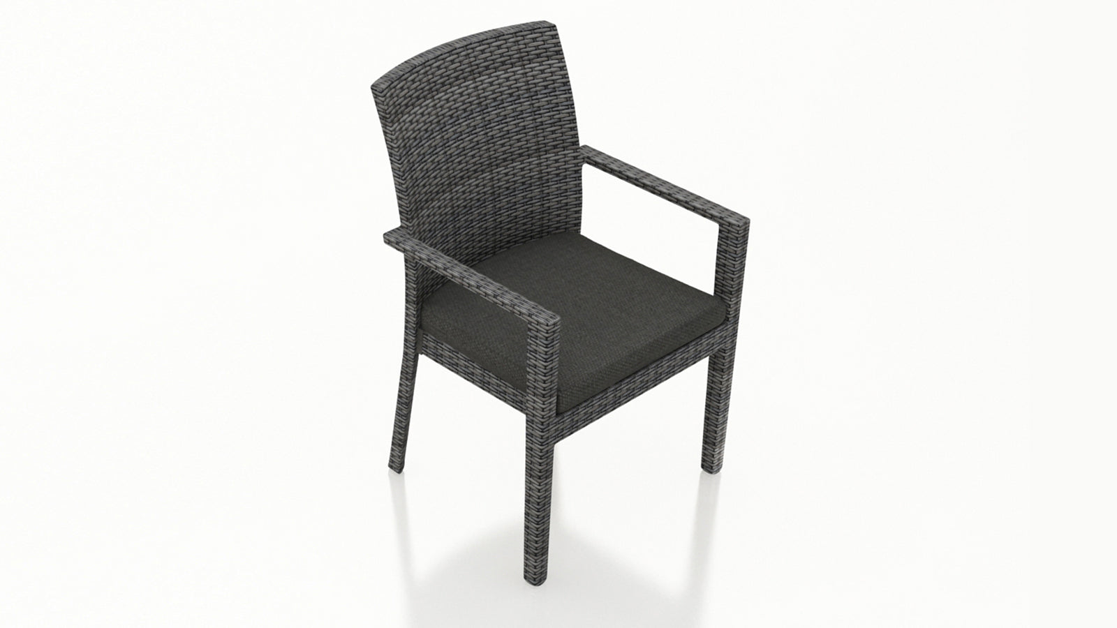 District Dining Arm Chair - Canvas Charcoal