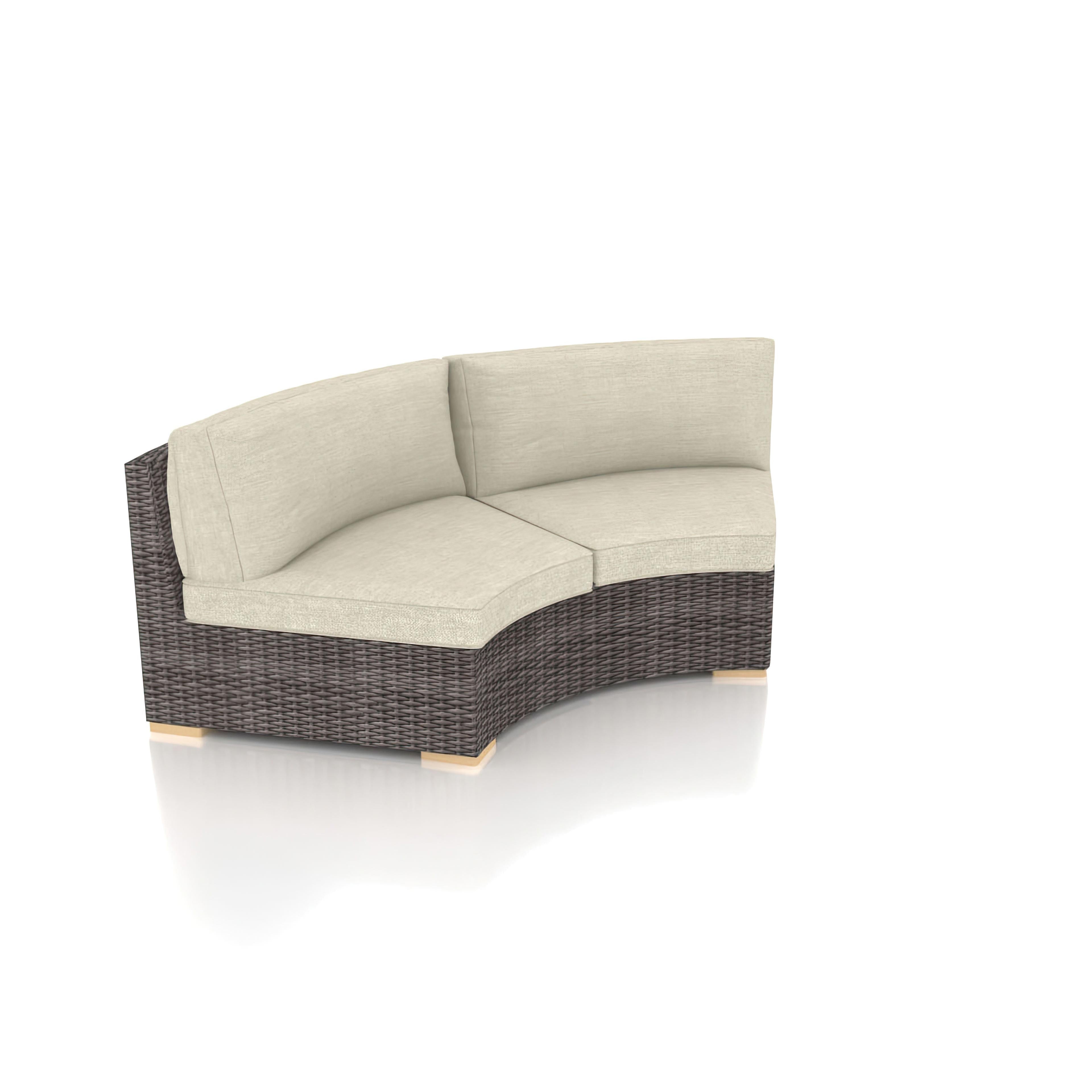 Viento Curve Loveseat detail