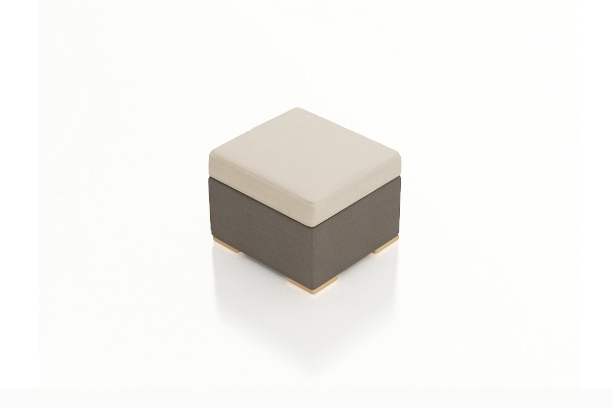 Element Sling Ottoman - Canvas Flax