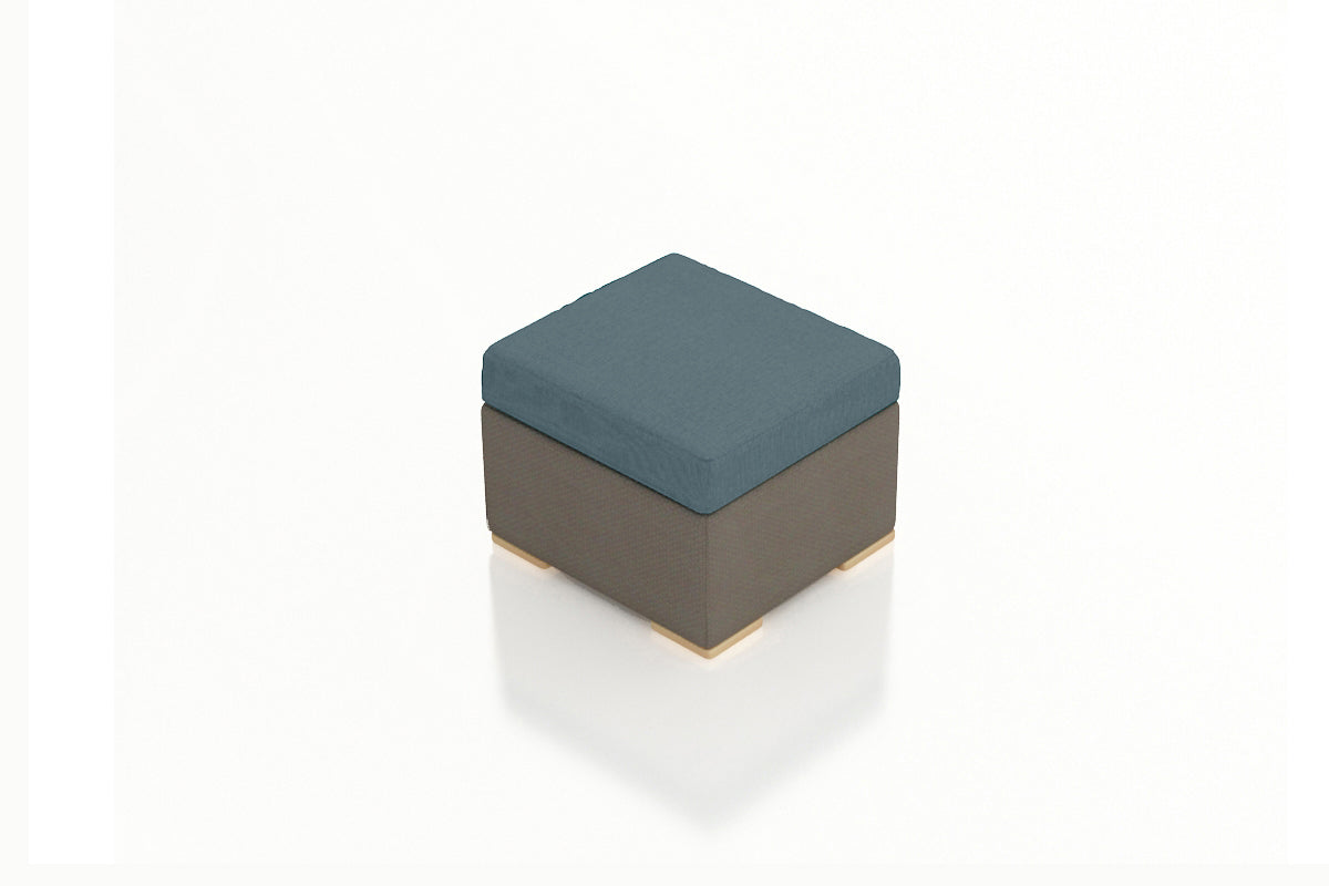 Element Sling Ottoman - Cast Lagoon