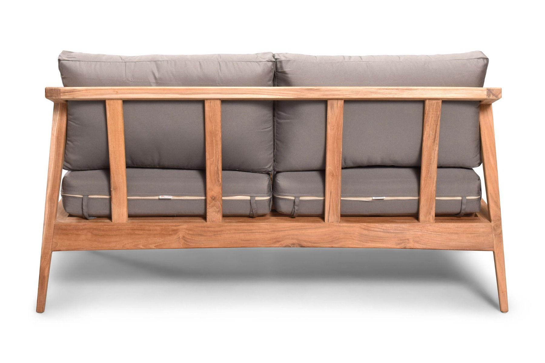 Tango Teak Loveseat detail