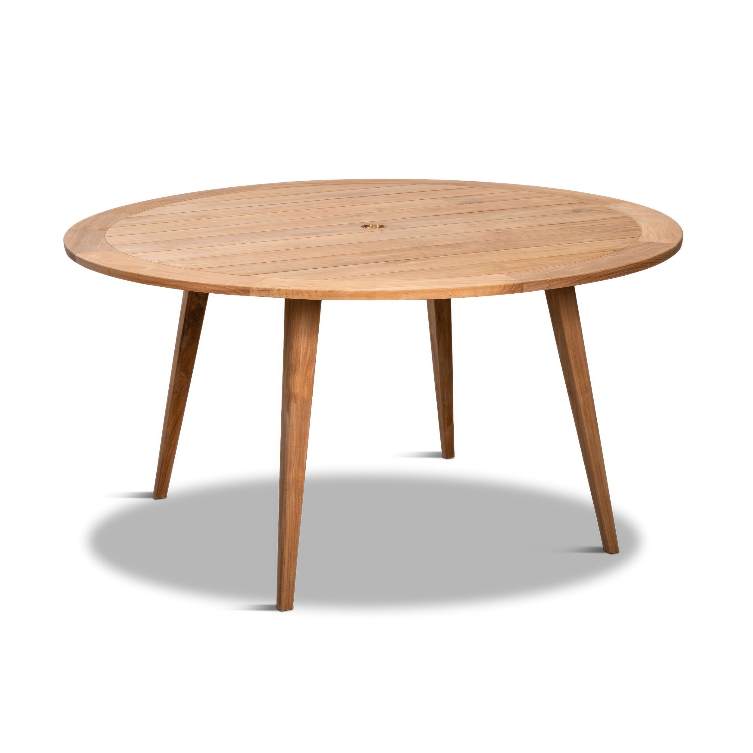 Tango Teak 6-Seat Round Dining Table