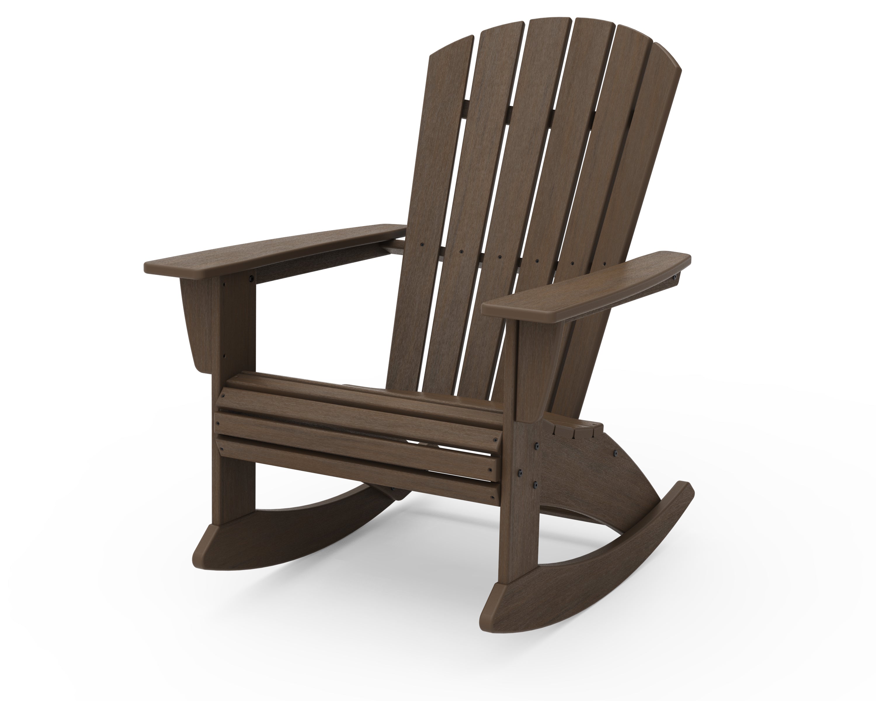 Nautical Curveback Adirondack Rocking Chair
