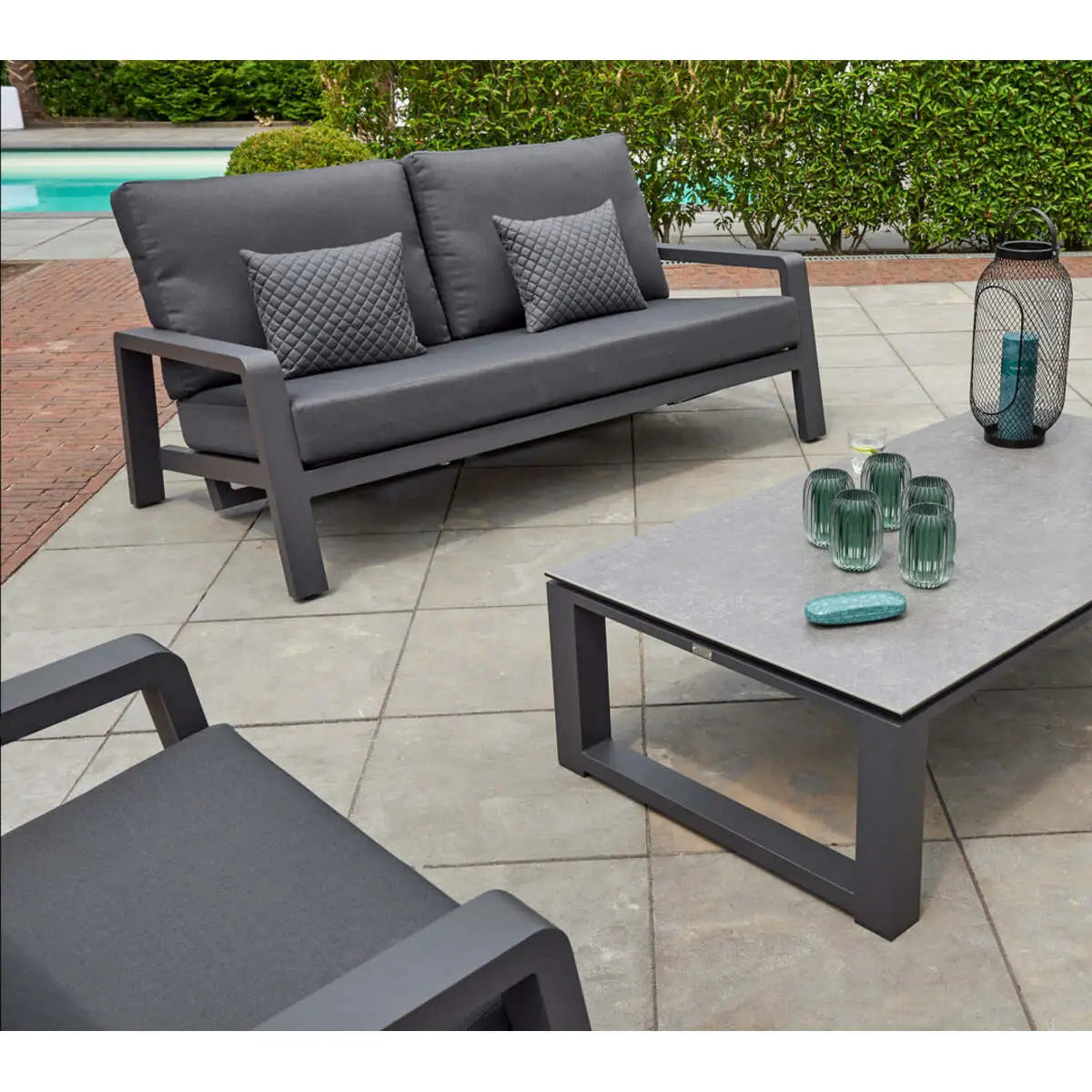 Boston Select 4-Seat Reclining Loveseat Lounge Set 1999-205K1NC by Kettler