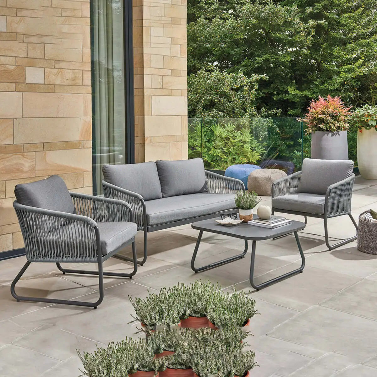 Kingston Aluminum Lounge Set