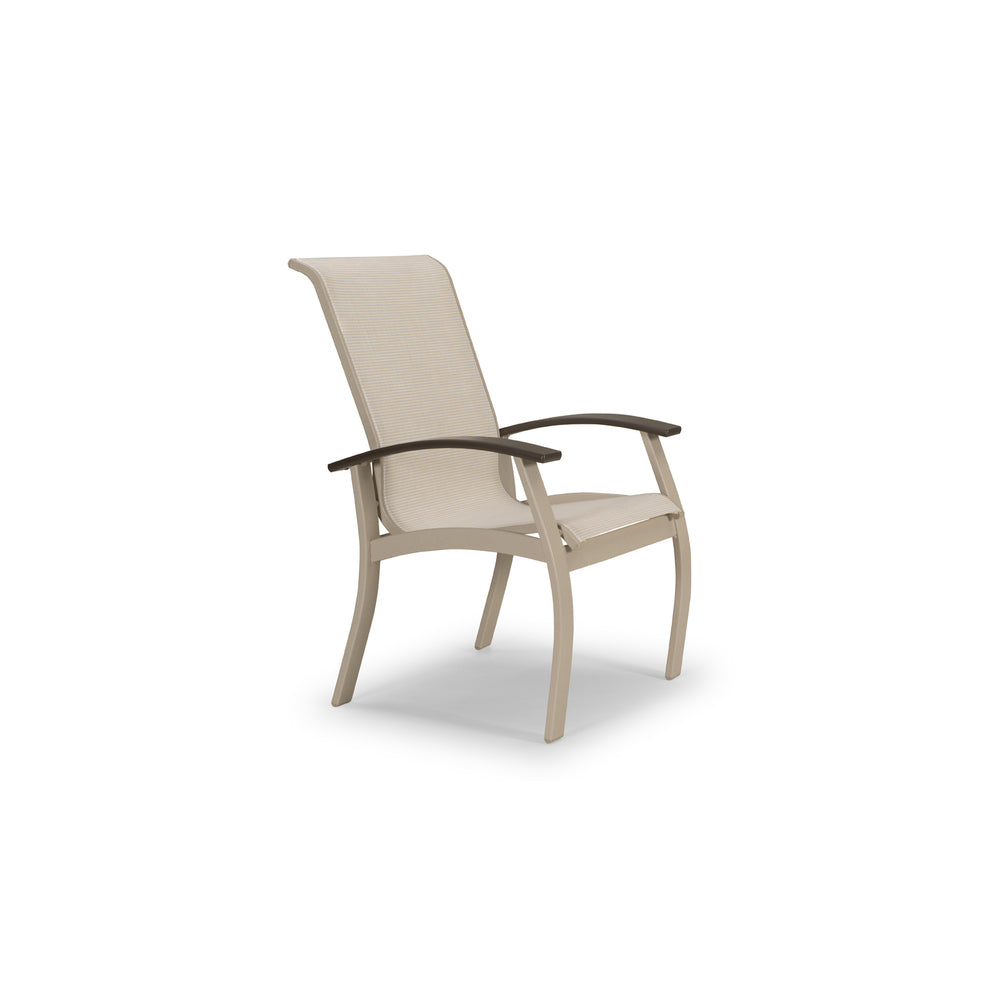 Telescope Casual Belle Isle Sling Dining Arm Chair