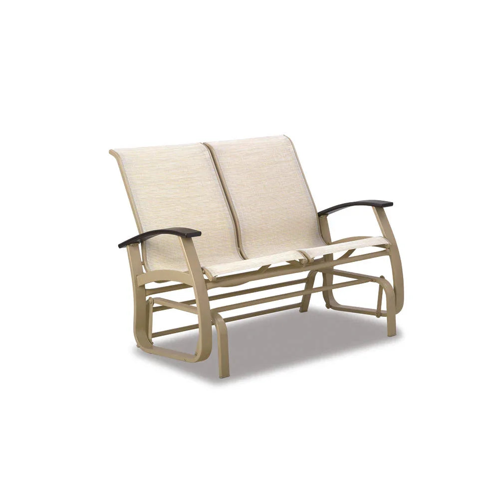 Telescope Casual Belle Isle Sling Loveseat Glider
