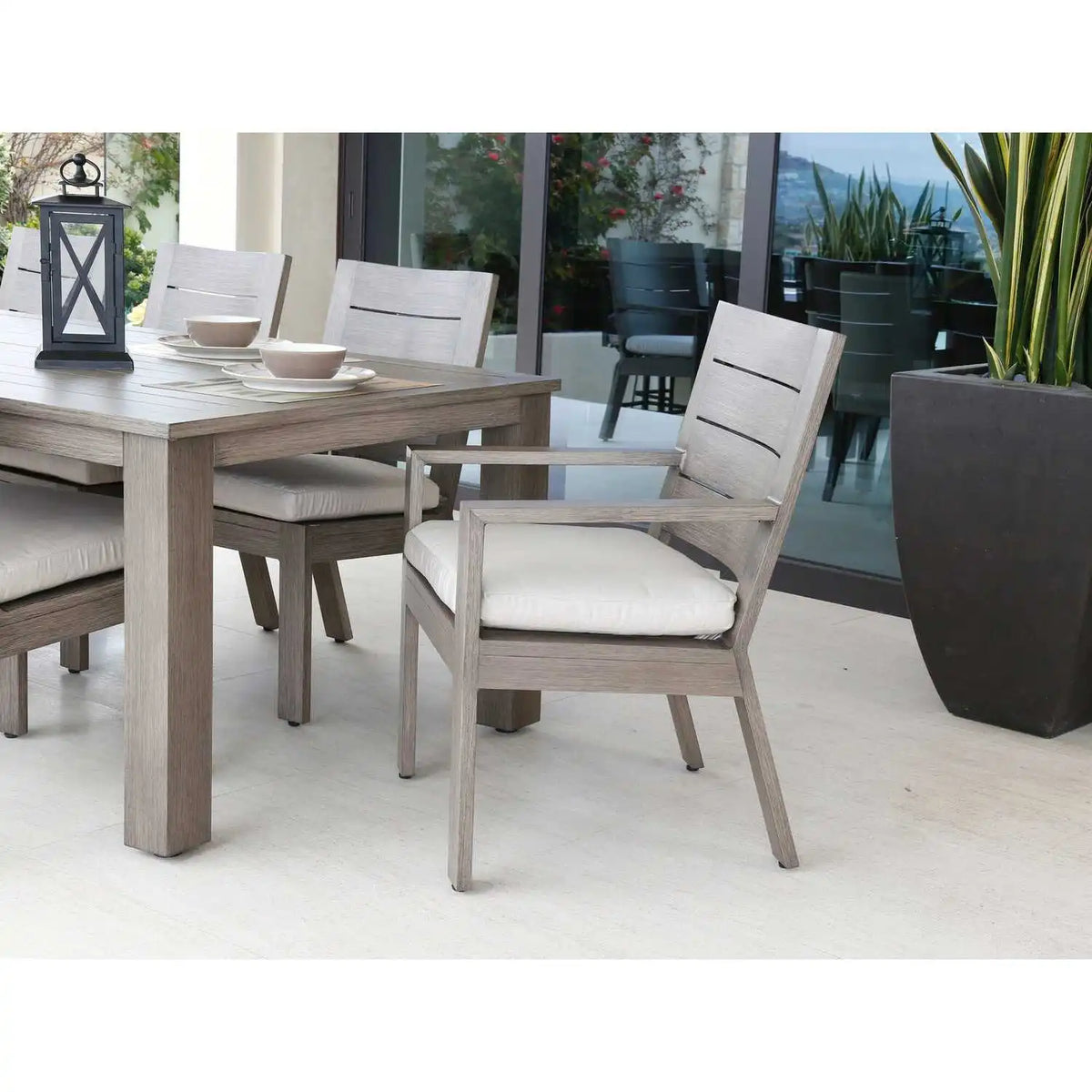 Laguna 90" Rectangular Dining Table SW3501-T90 by Sunset West 4