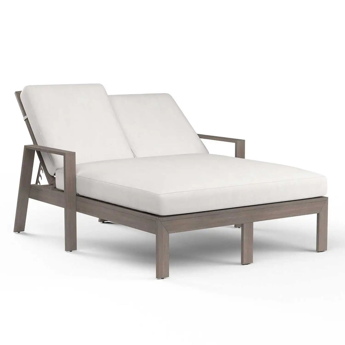 Laguna Aluminum Double Chaise Lounge SW3501-99 by Sunset West 3