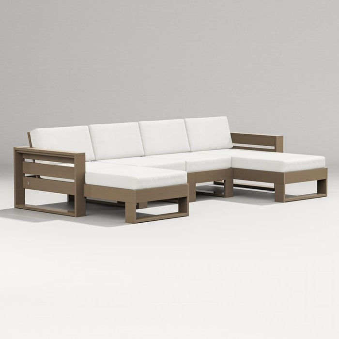 Latitude 4 to 5 Seater Double Chaise Sectional