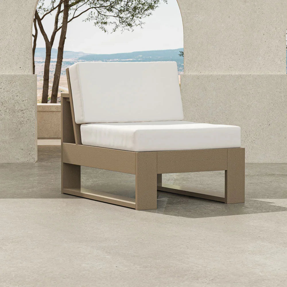 Latitude Modular Armless Chair with Cushion 1