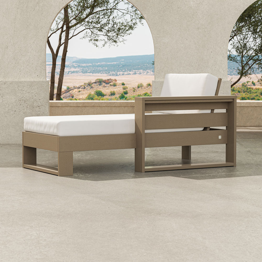 Latitude Modular Right Arm Chaise with Cushion 1