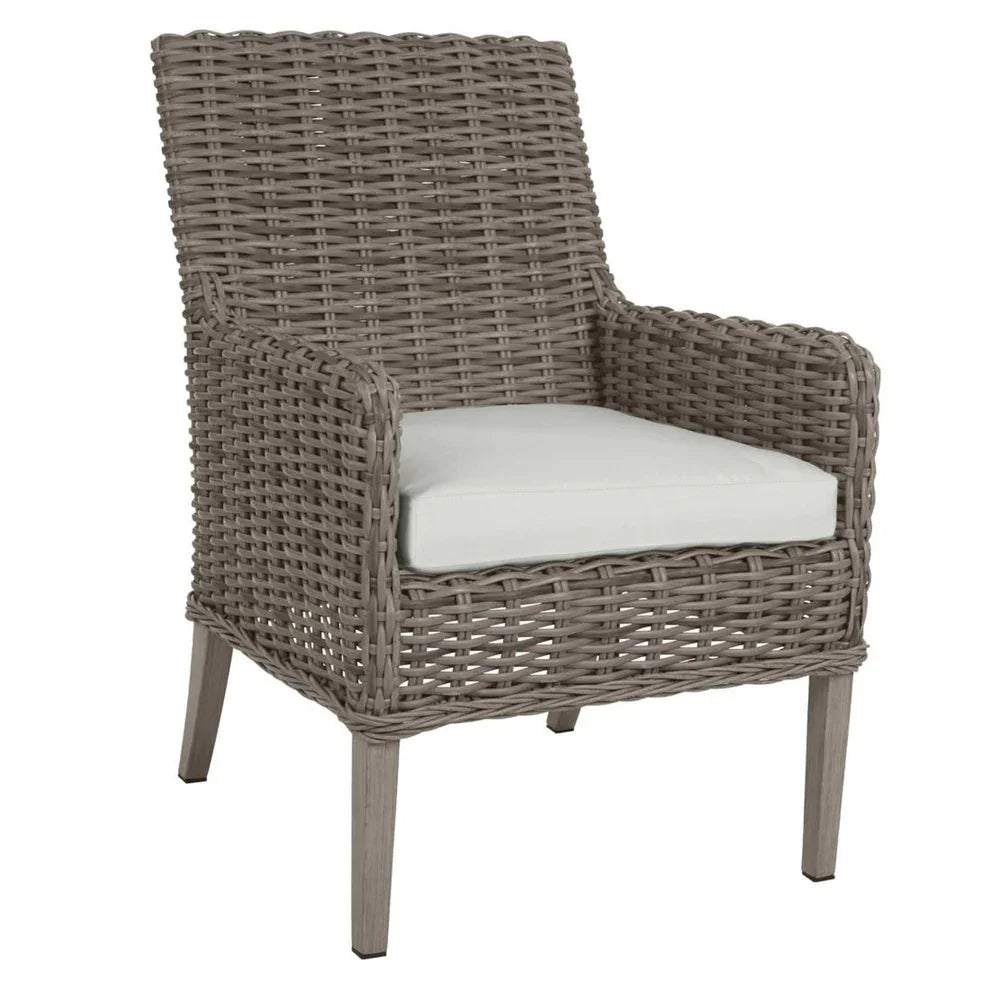 Laurent Cushioned Dining Arm Chair