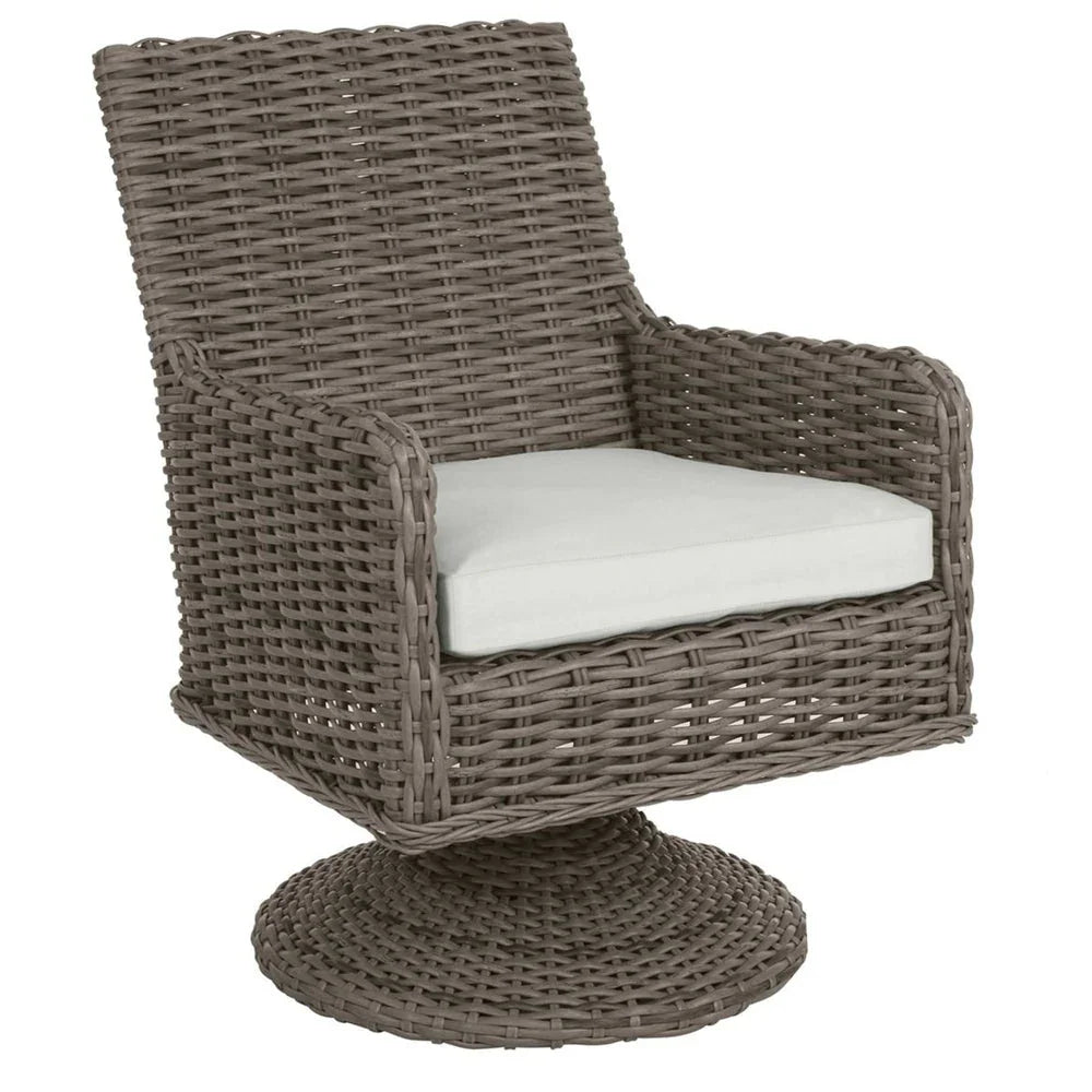 Laurent Cushioned Dining Swivel Rocker