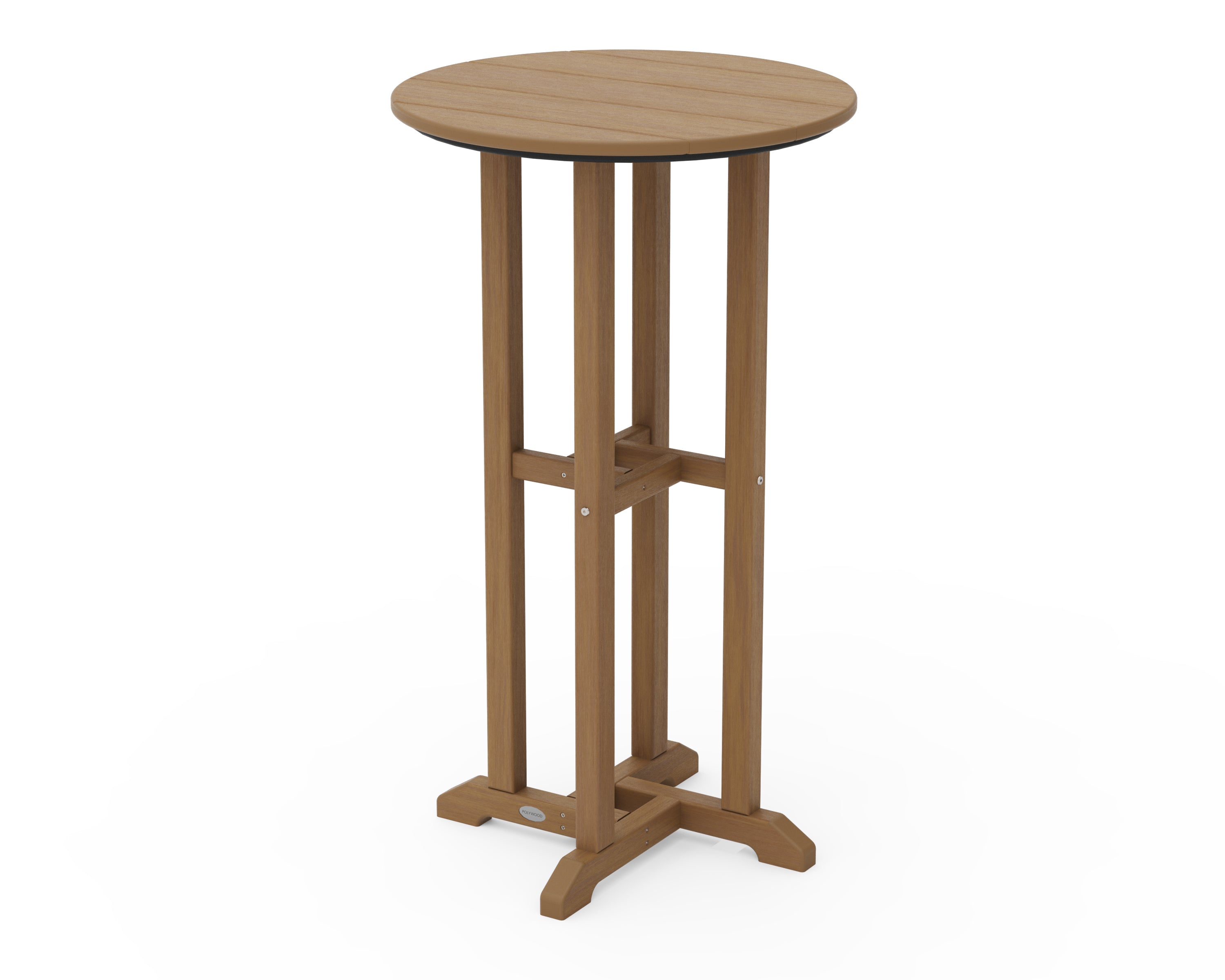 Farmhouse 24" Round Bar Bistro Table