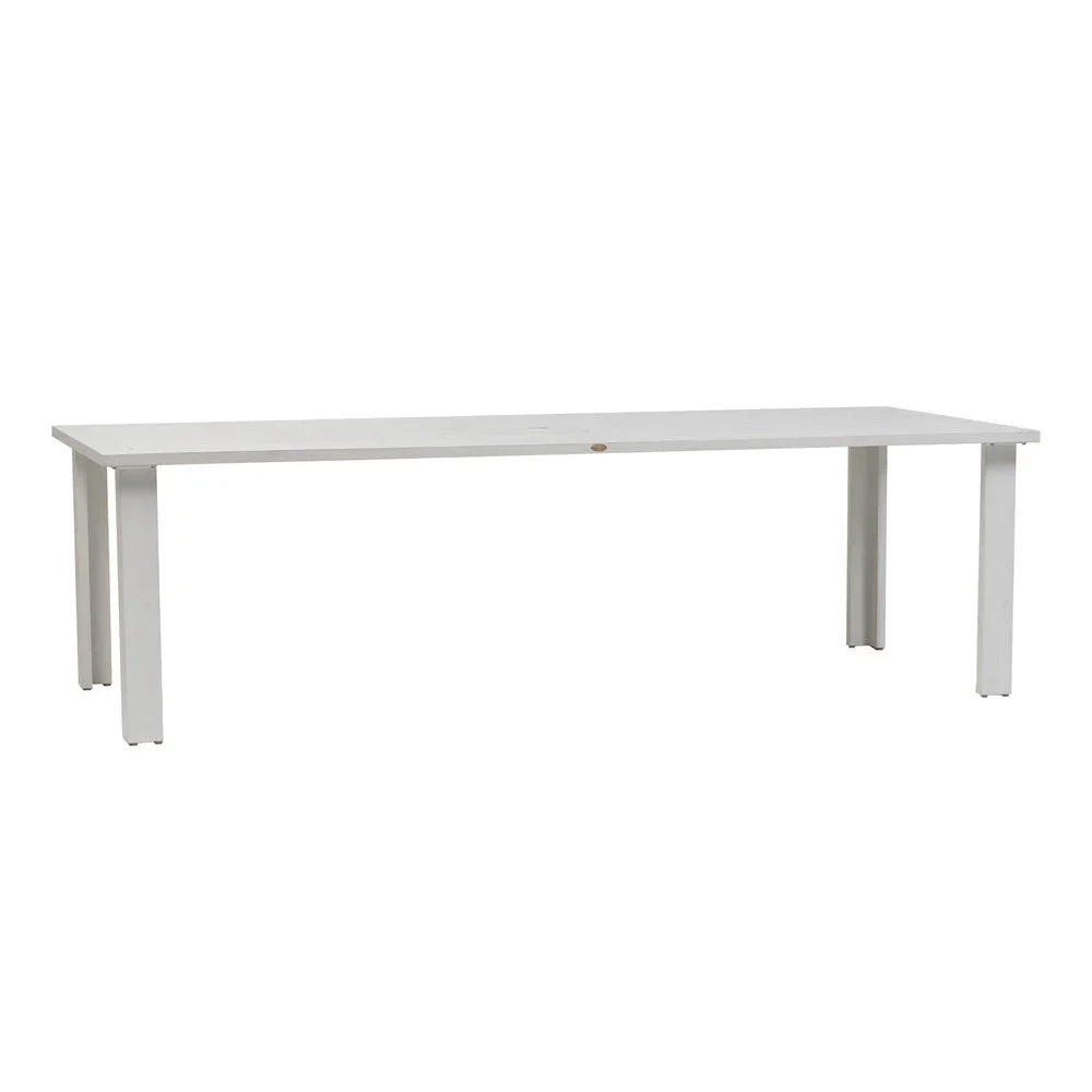 Limo 103" x 43" Rectangular Dining Table with Umbrella Hole 1