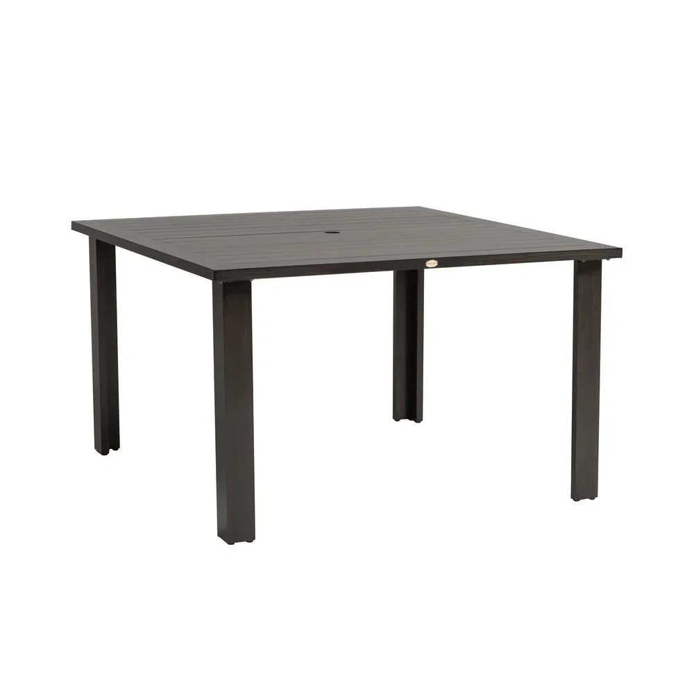 Limo 43" Square Dining Table with Umbrella Hole