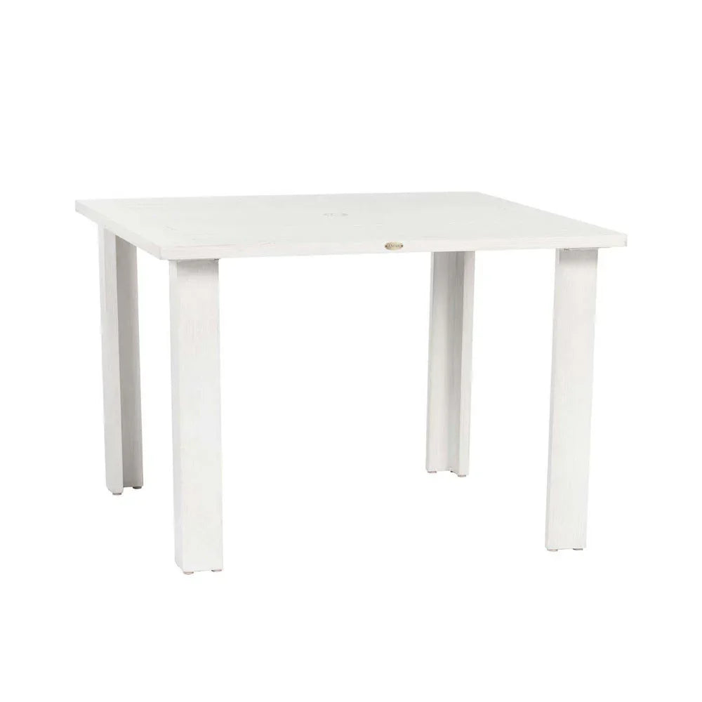 Limo 43" Square Dining Table with Umbrella Hole 1