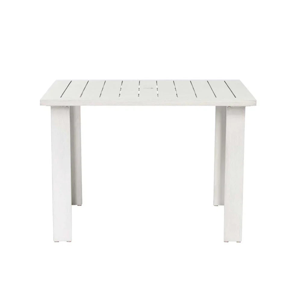 Limo 43" Square Dining Table with Umbrella Hole 2