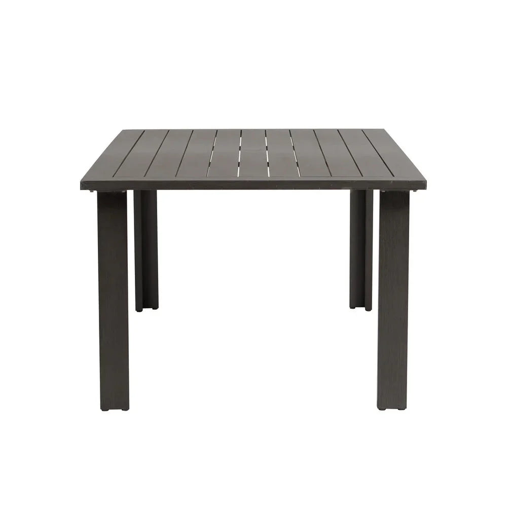 Limo 43" Square Dining Table with Umbrella Hole 3