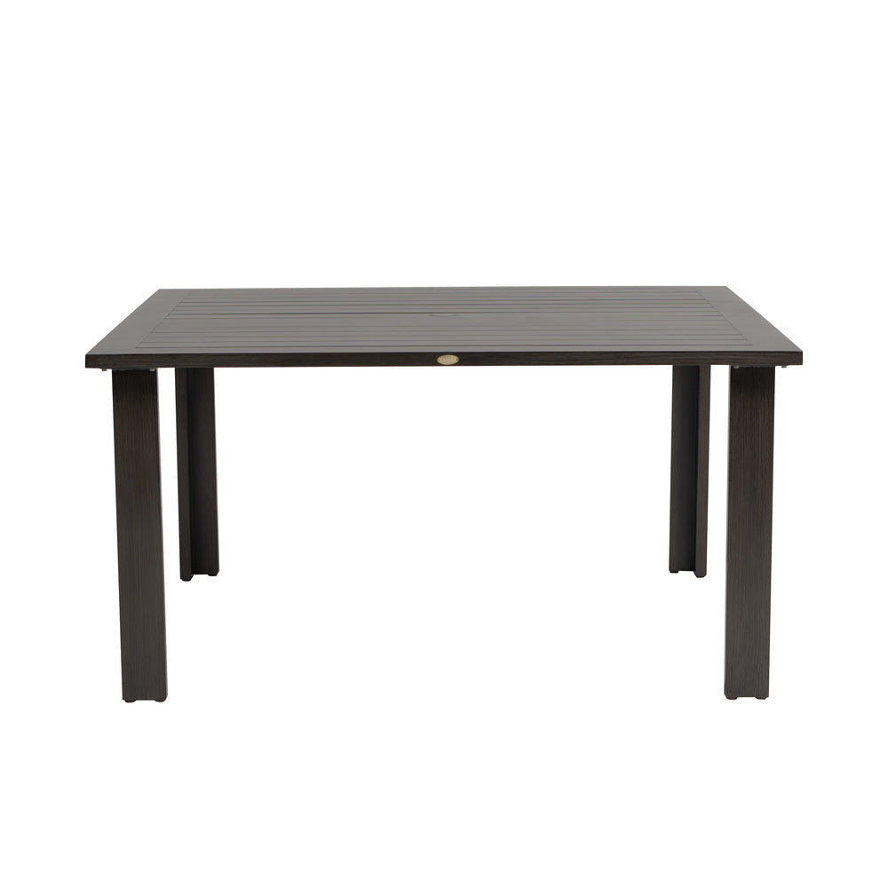 Limo 60" Square Dining Table with Umbrella Hole 6