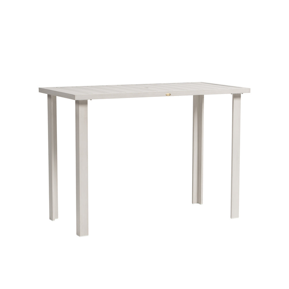 Limo 60" x 30" Rectangular Bar Table with Umbrella Hole 1