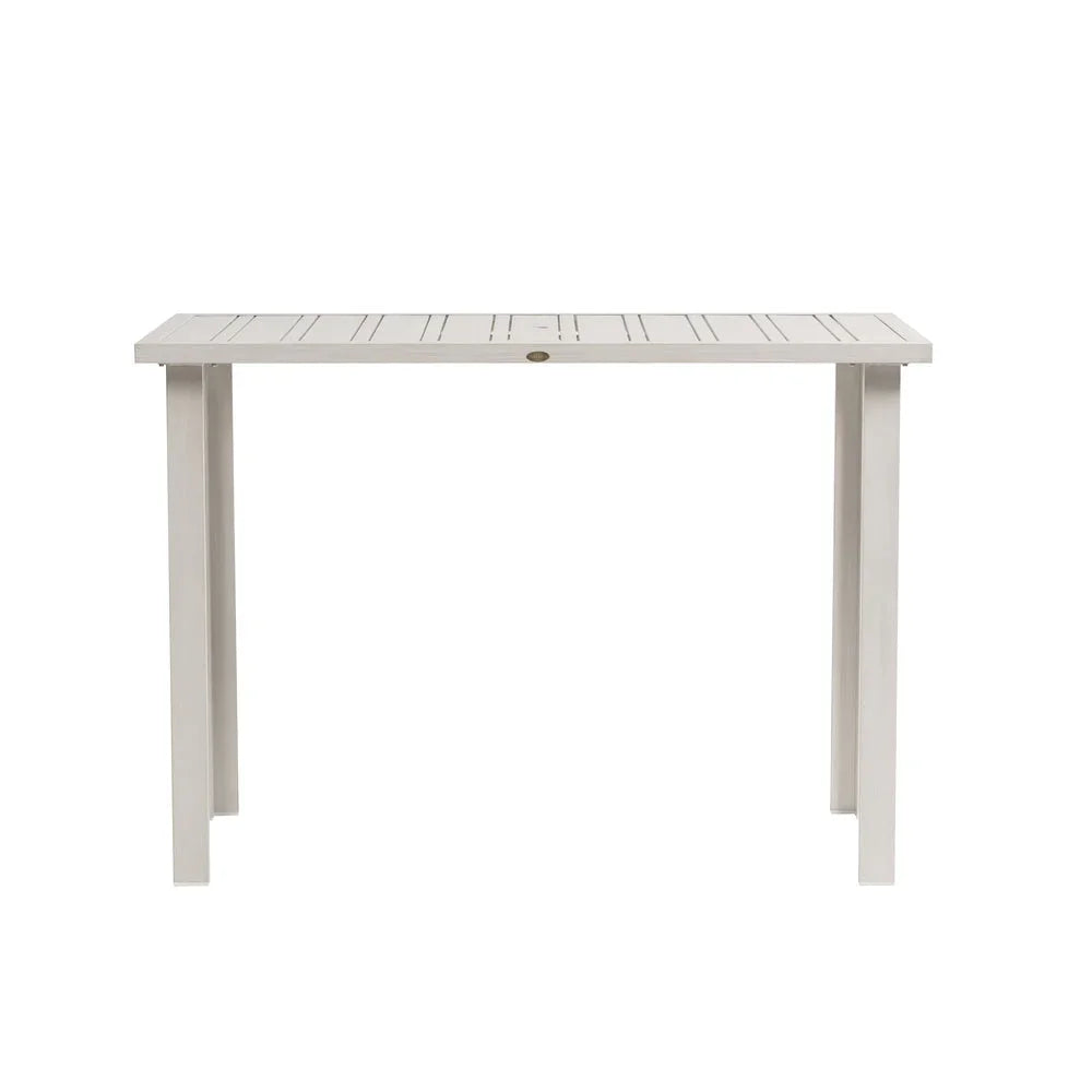 Limo 60" x 30" Rectangular Bar Table with Umbrella Hole 3