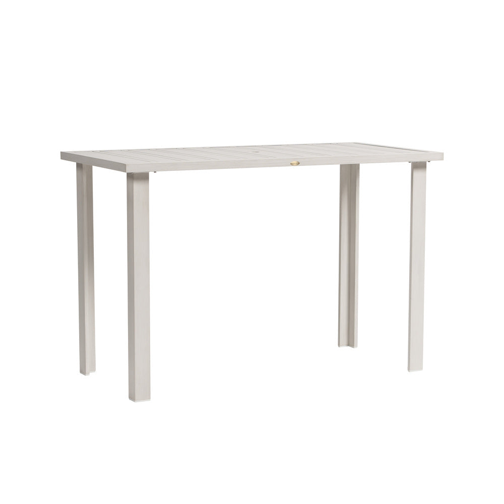 Limo 60" x 30" Rectangular Counter Table with Umbrella Hole 1