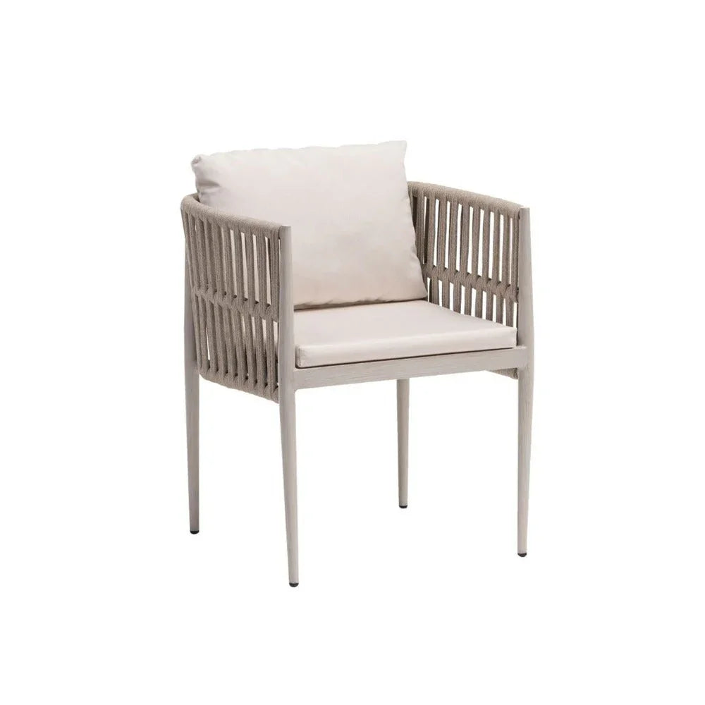 Lineas Cushioned Dining Arm Chair