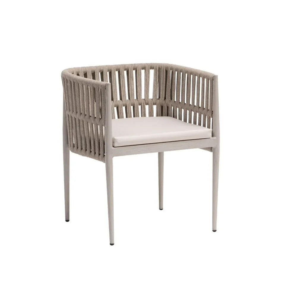 Lineas Cushioned Dining Arm Chair 1