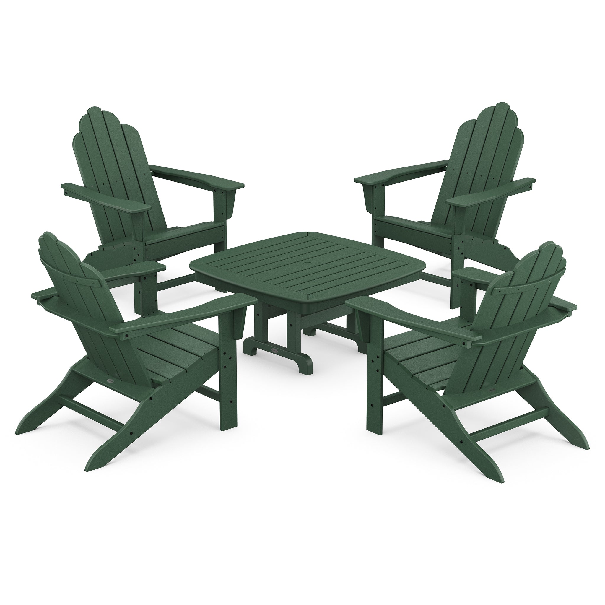 Long Island Adirondack 5-Piece Conversation Set 2