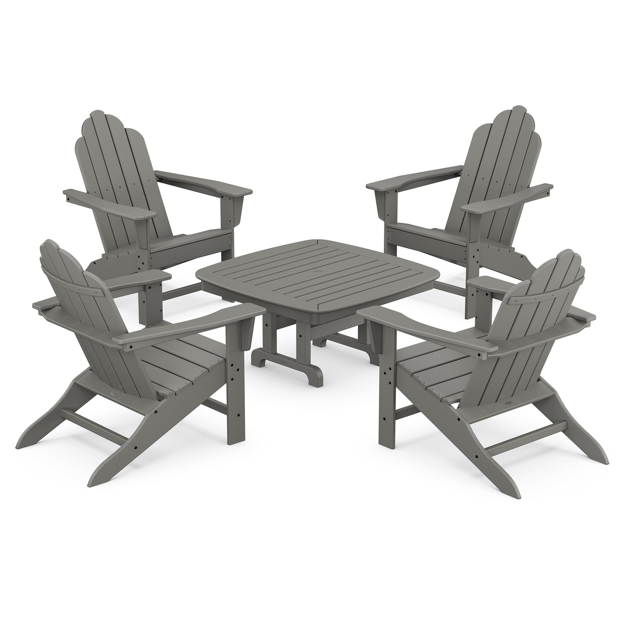 Long Island Adirondack 5-Piece Conversation Set 1