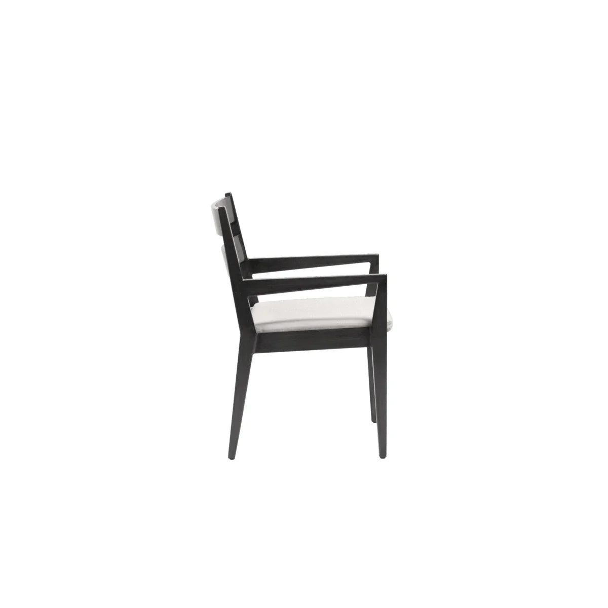 Lucia Cushioned Dining Arm Chair