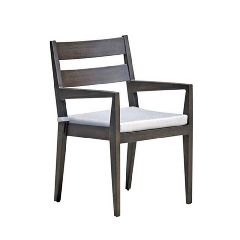 Lucia Cushioned Dining Arm Chair