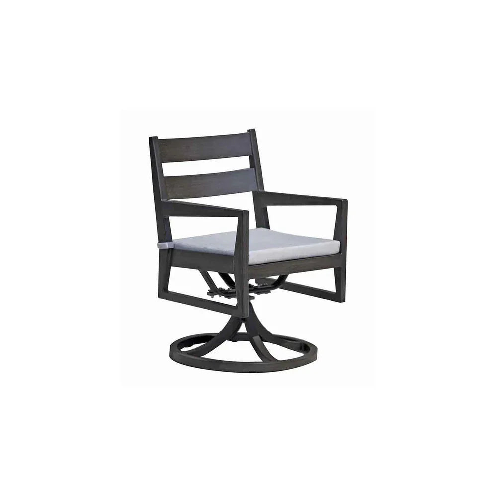 Lucia Swivel Rocker Dining Arm Chair