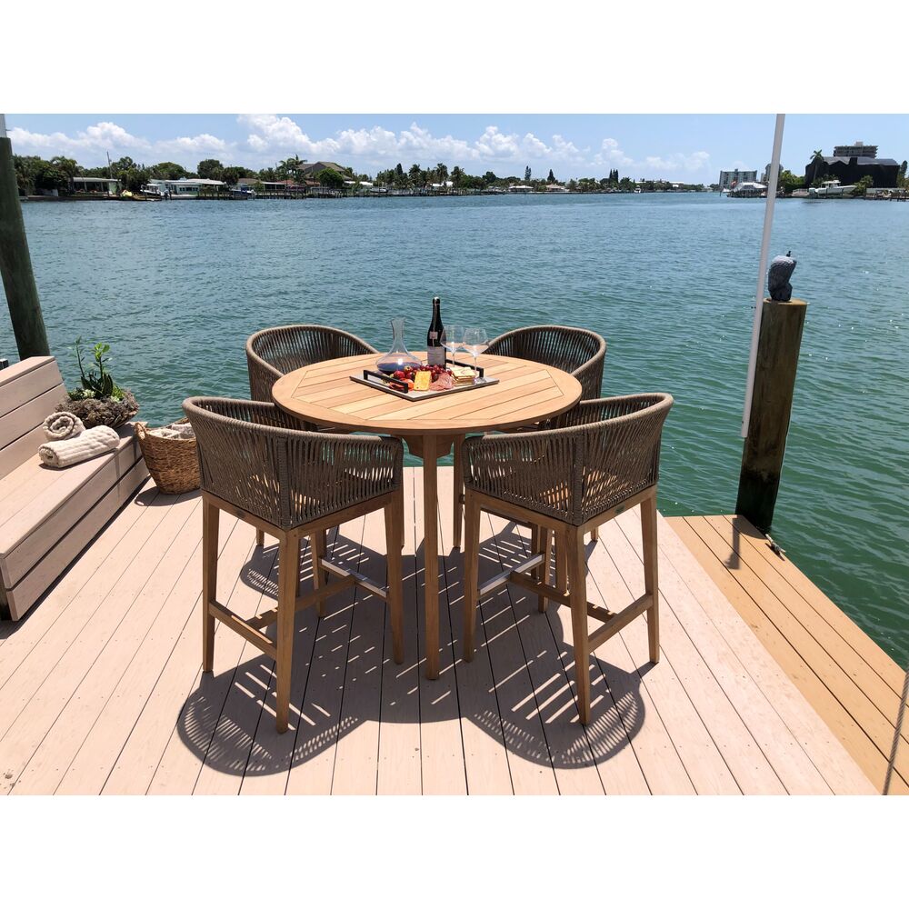 Royal Teak Malibu Bar Arm Chair