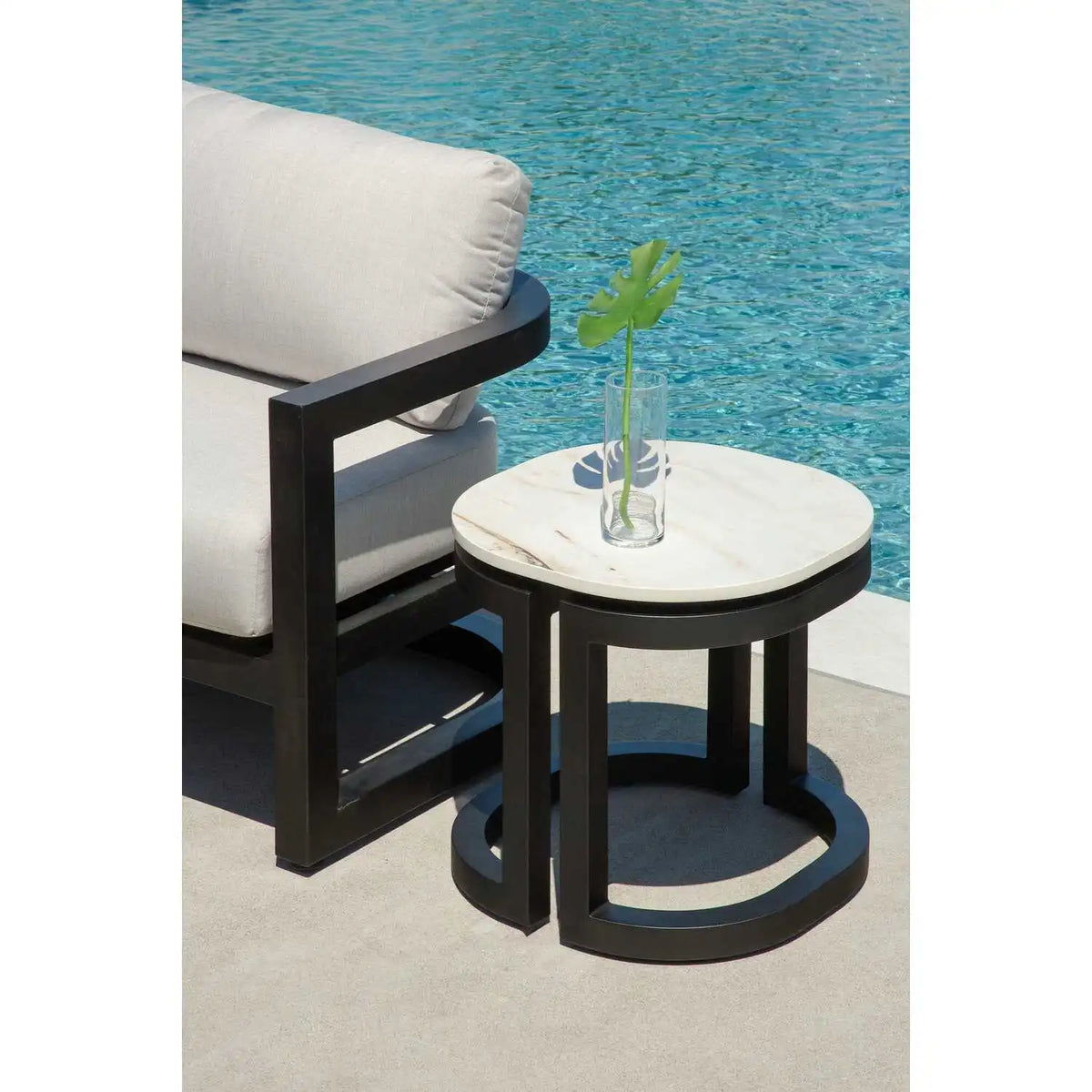 Malibu 22" Square End Table SW7101-ET by Sunset West 5