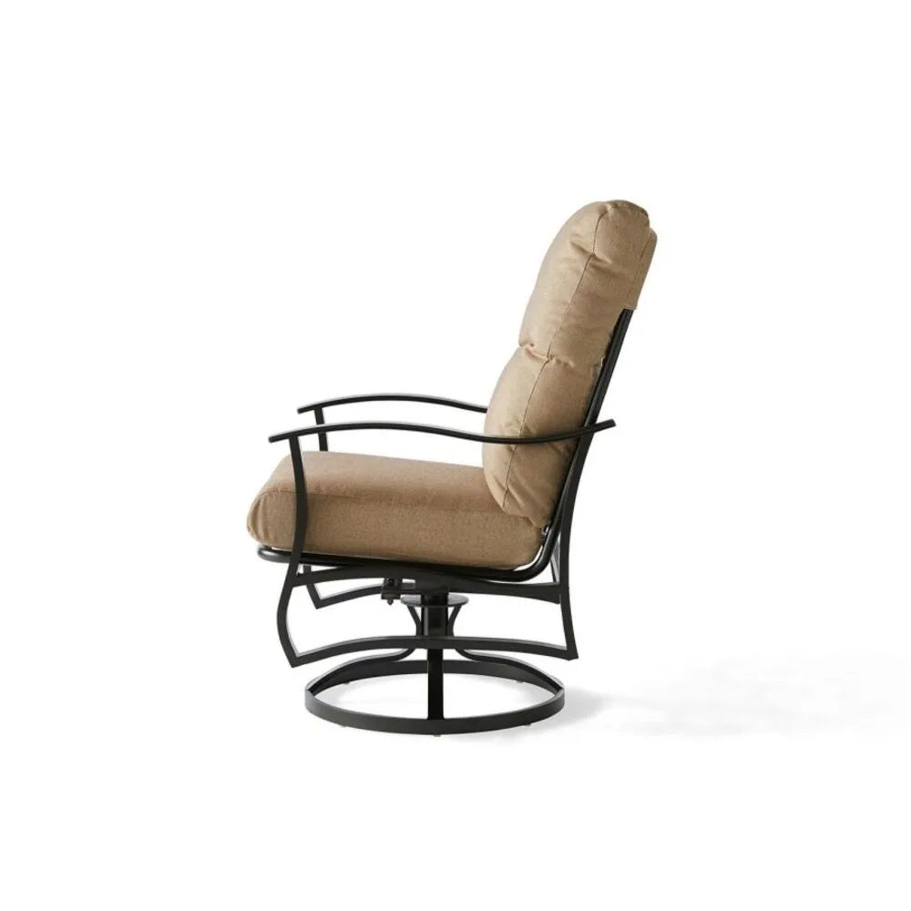 Mallin Casual Albany Cushioned Dining Swivel Rocker