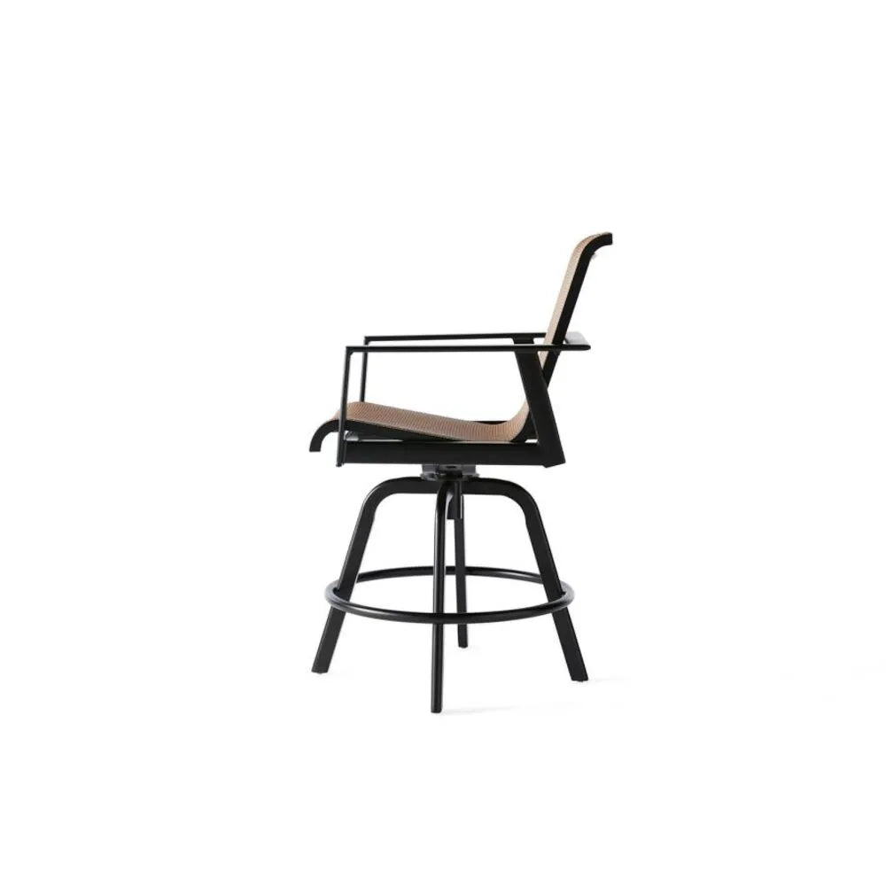Mallin Casual Dakoda Sling Swivel Counter Stool