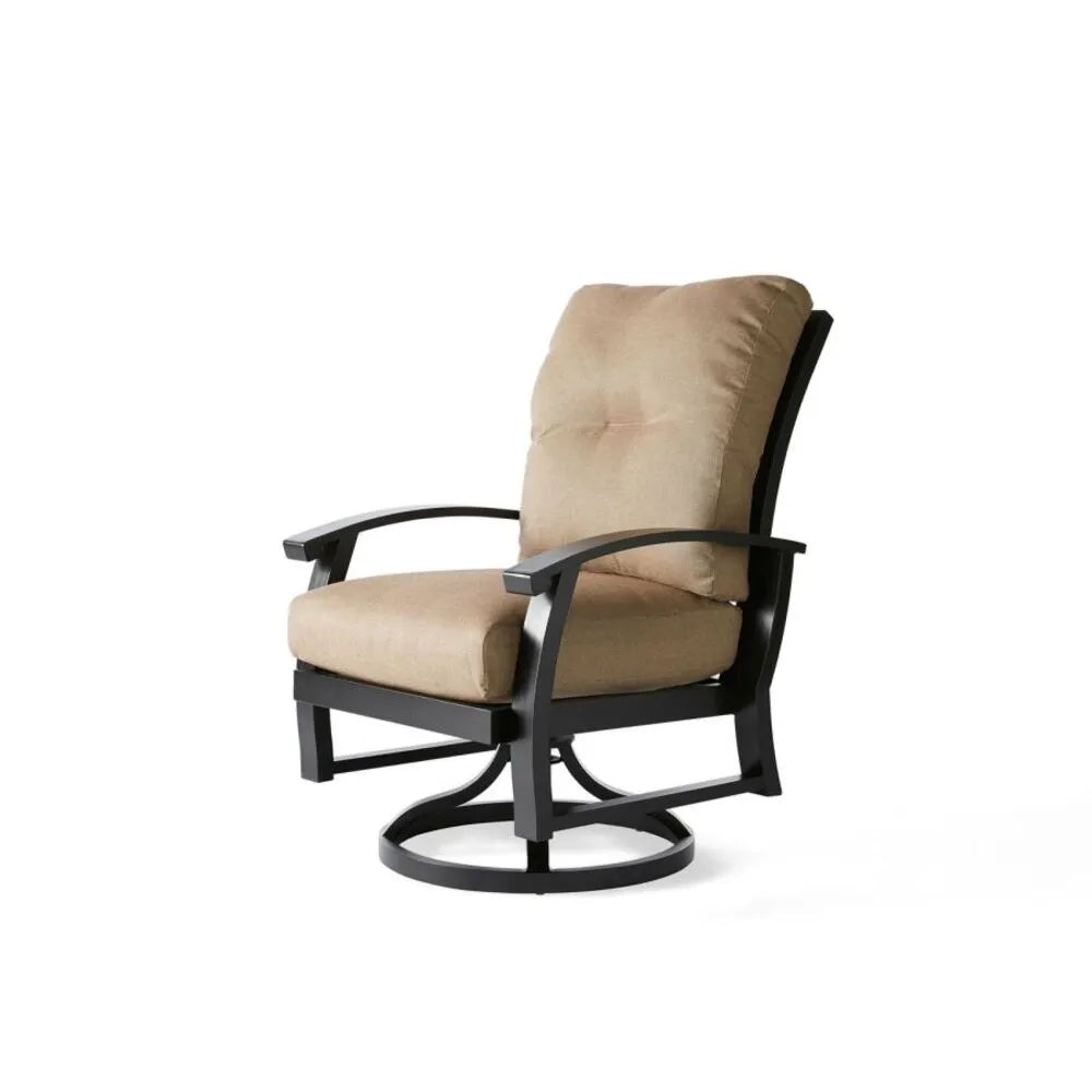 Mallin Casual Georgetown Cushion Dining Swivel Rocker