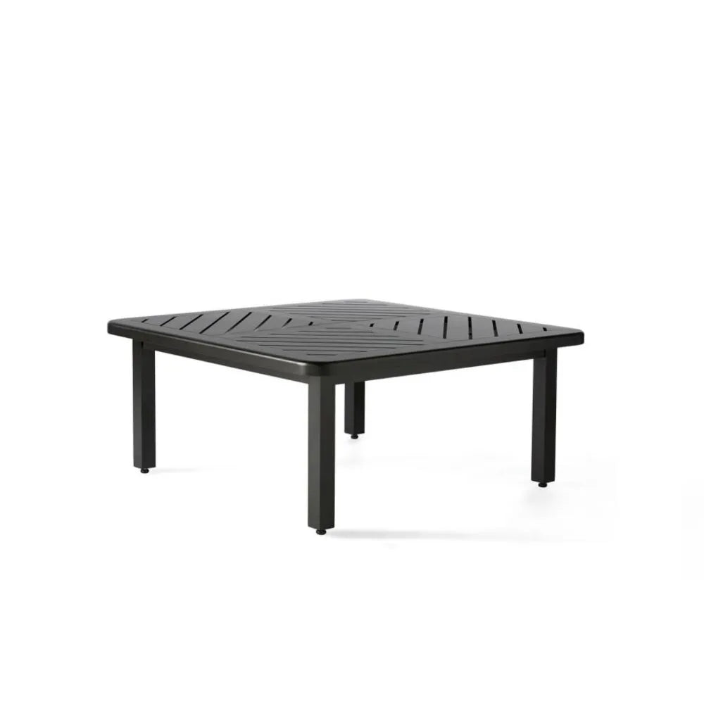 Mallin Casual Trinidad 42" Square Coffee Table with Slatted Top