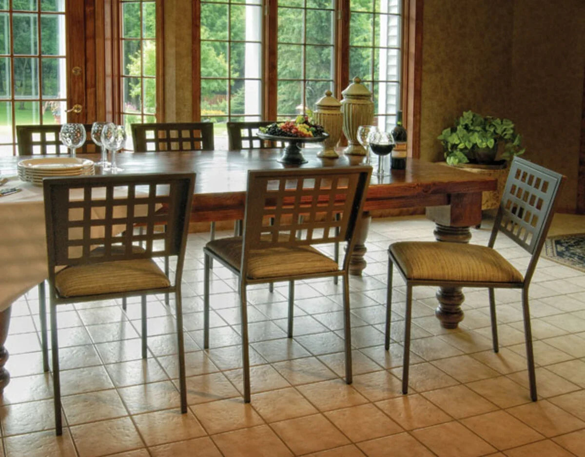 Manhattan Steel Stackable Cafe Chair CH320-CH by Homecrest