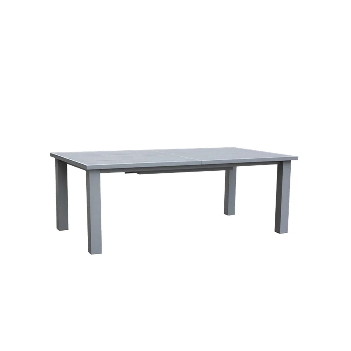 Mezo Extendable Table with Aluminum Slat Top